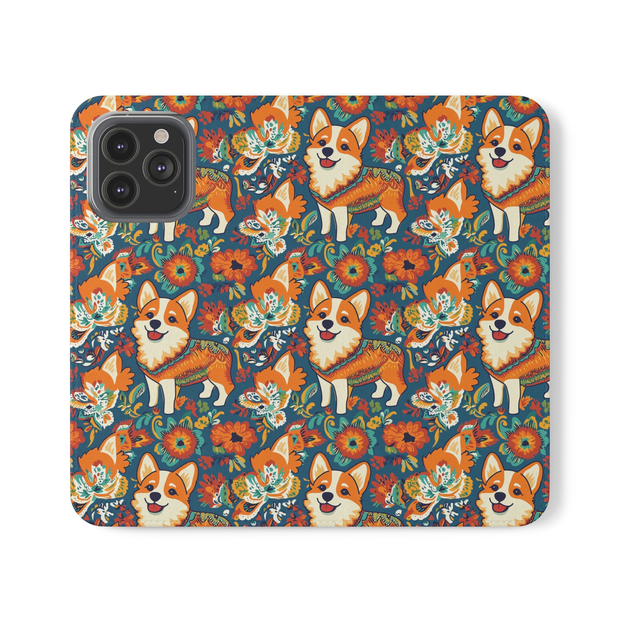 Corgi Carnival Couture Flip Cases