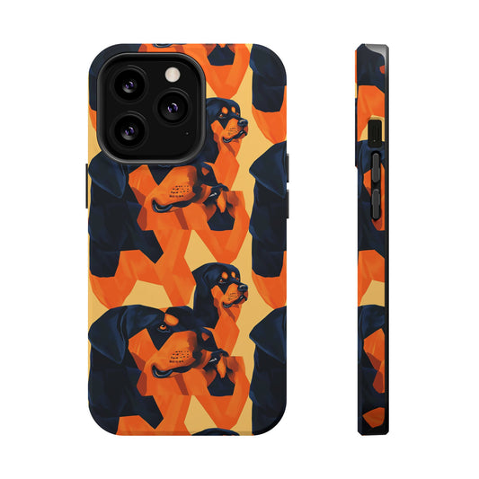 Rottweiler Chic Pawsitivity Magnetic Tough Cases