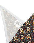 Floofy Corgi Blossom Blast Pet Bandana