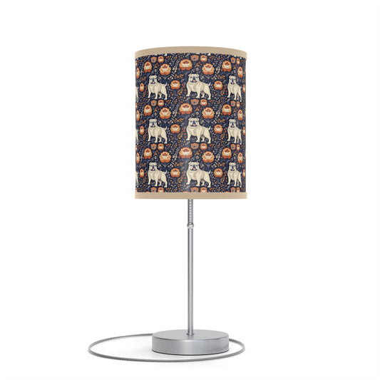 Bulldog Blossom Bonanza Lamp on a Stand