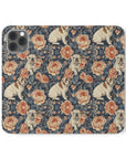 Blooming Bulldog Beauty Flip Cases