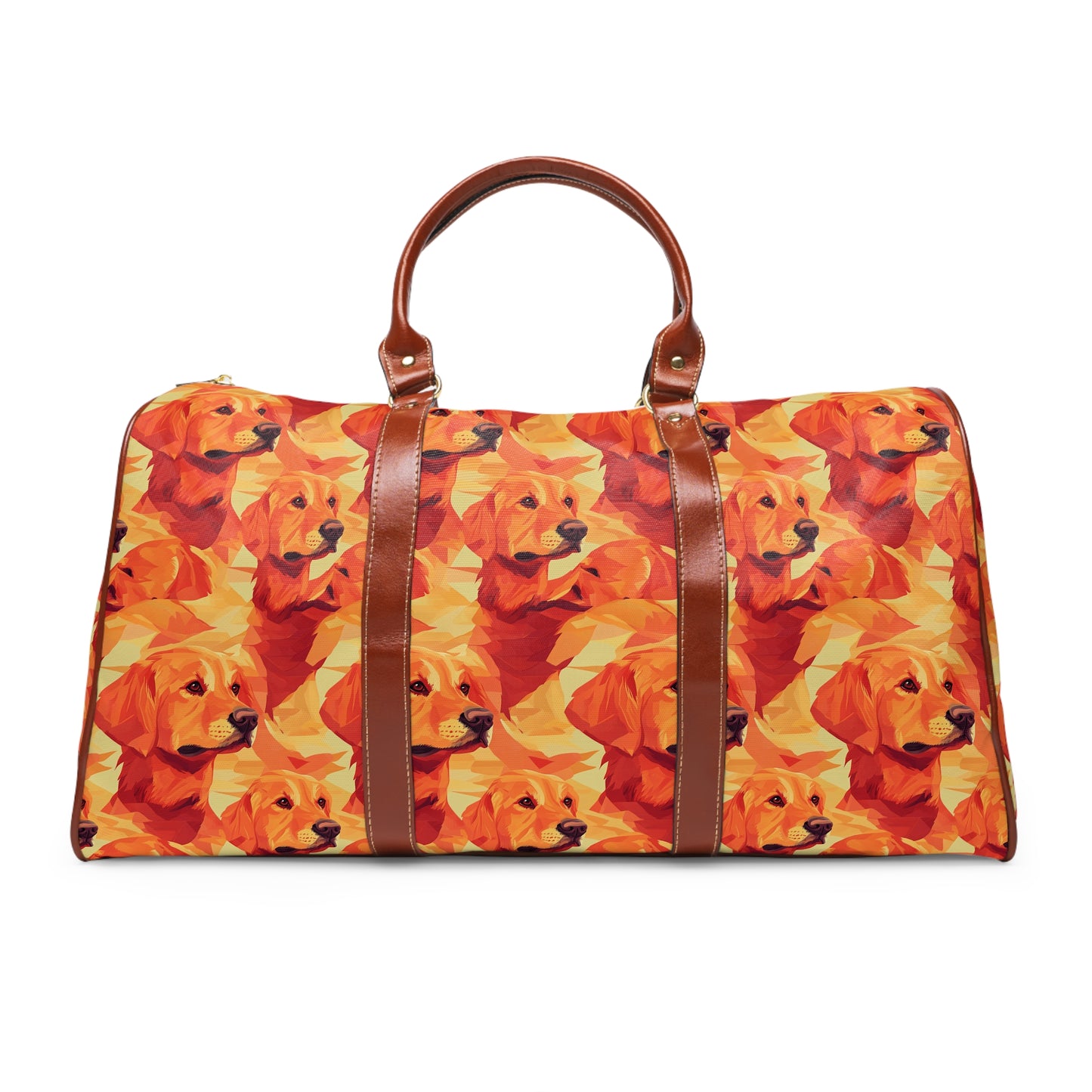 Golden Glamour Paws Waterproof Travel Bag