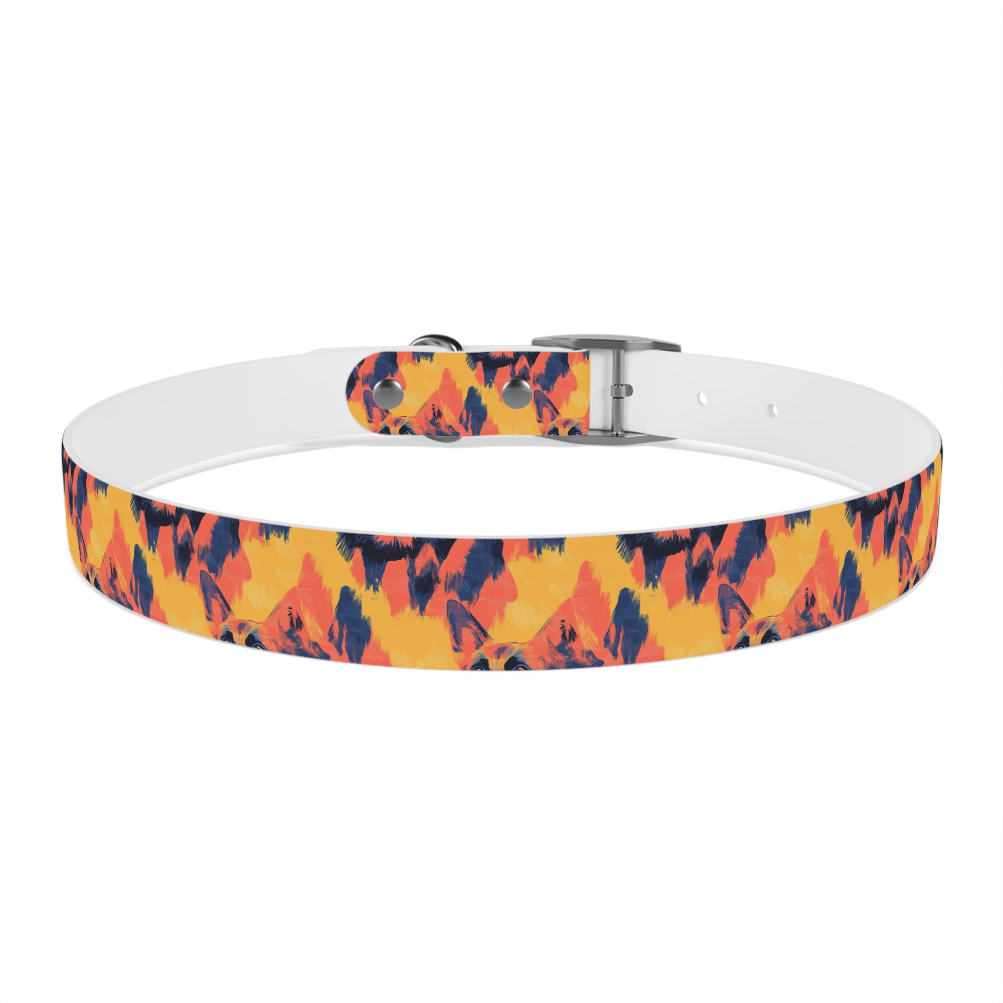 Impressionistic German Shepherds Dog Collar