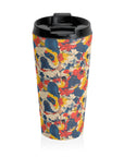 Bloom Pup Frenchietastic Splatter Stainless Steel Travel Mug