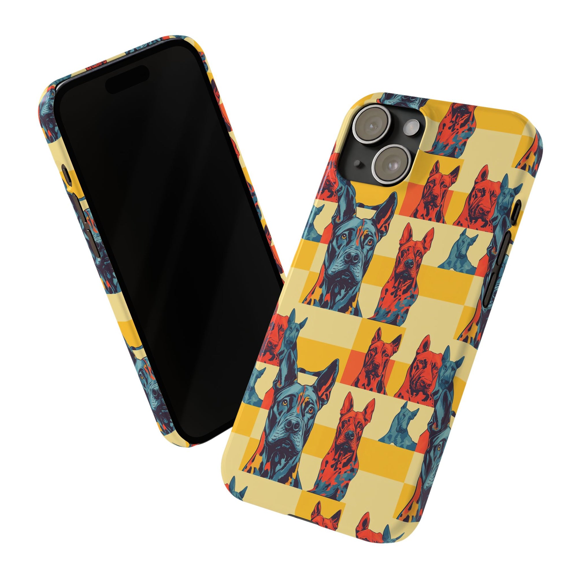 Dane-tastic Marvelous Mutt Mode Slim Phone Cases