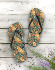 Blooming Goldie Glam Flip Flops