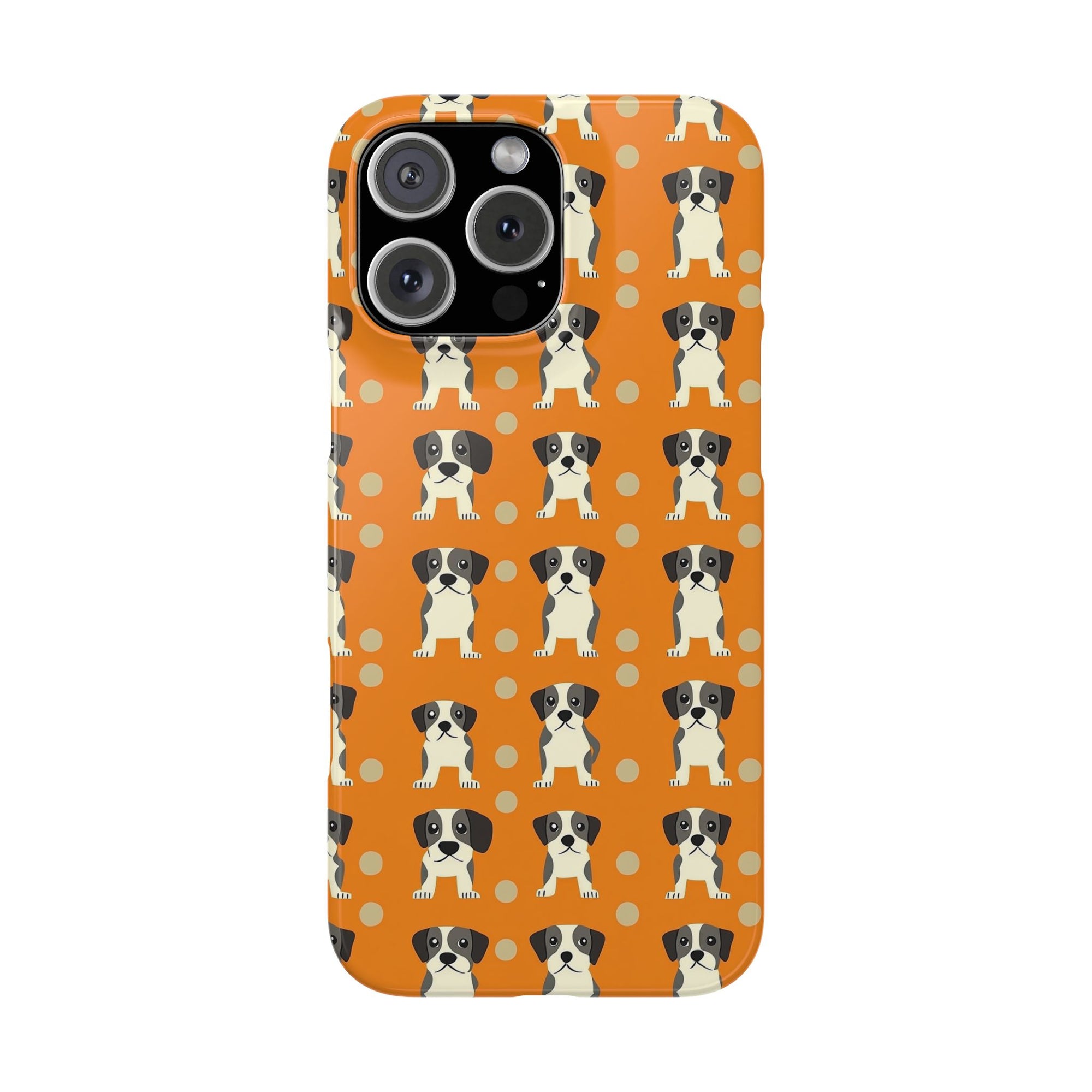 Boxer Blissful Chic Canine Slim Phone Cases