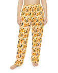 Golden Glitz 'n Glamour Woofwear Women's Pajama Pants