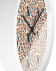 Bloomiful Lab Bouquet Wall Clock