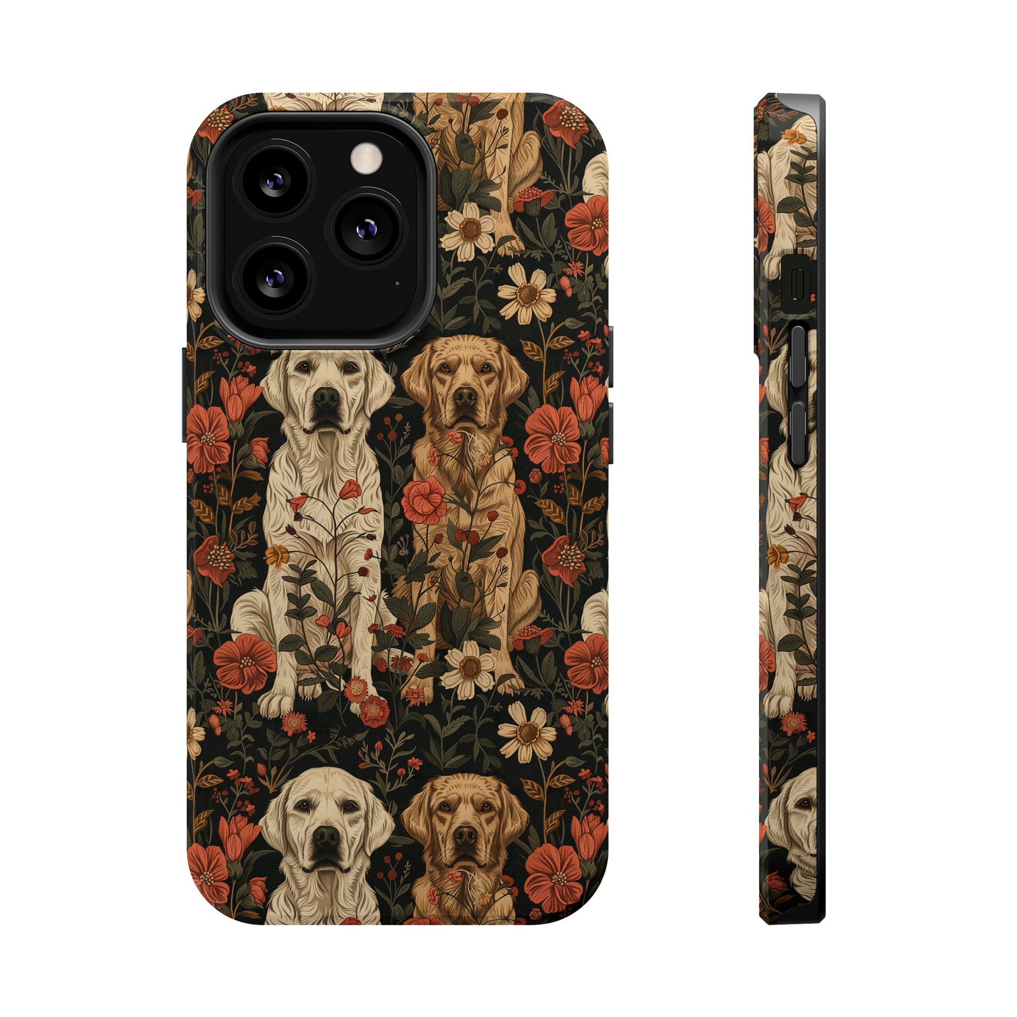 Blossoming Labradors Bouquet Magnetic Tough Cases