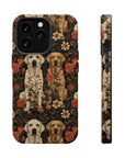 Blossoming Labradors Bouquet Magnetic Tough Cases