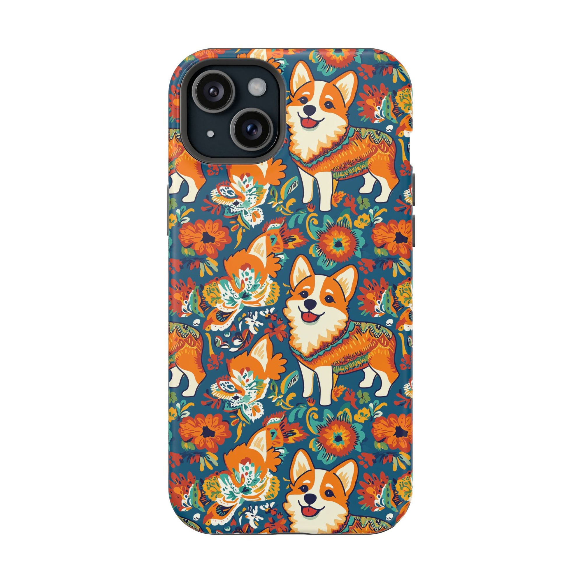 Corgi Carnival Couture Magnetic Tough Cases