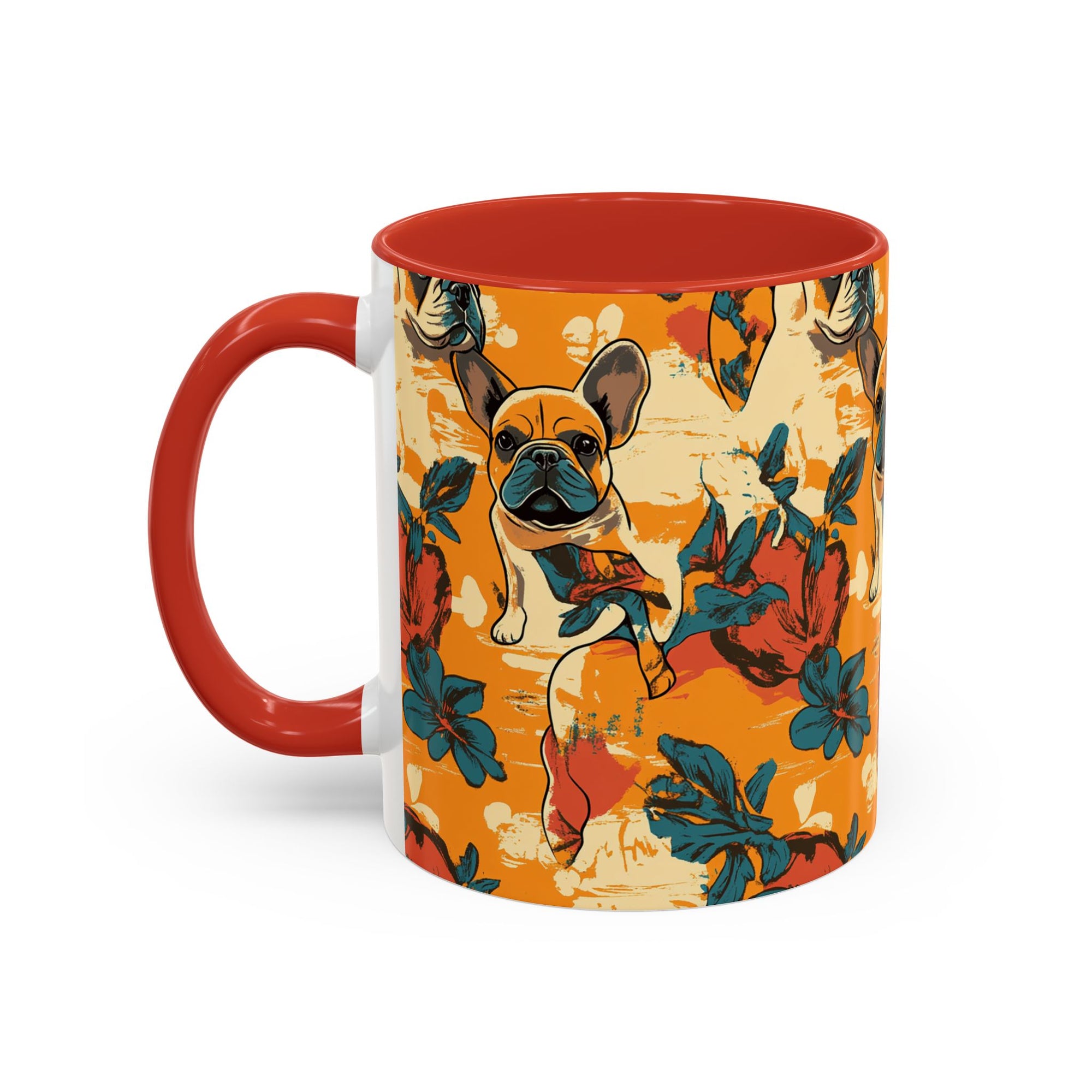 Frenchie Glow-Up Galore Accent Coffee Mug