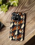 Beagle Glimmer Gaze Glamour Slim Phone Cases