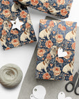 Blooming Bulldog Beauty Gift Wrap Papers