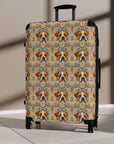 Bowtie Boxer Bliss Suitcase