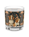 Beagle Blossom Bonanza Rocks Glass