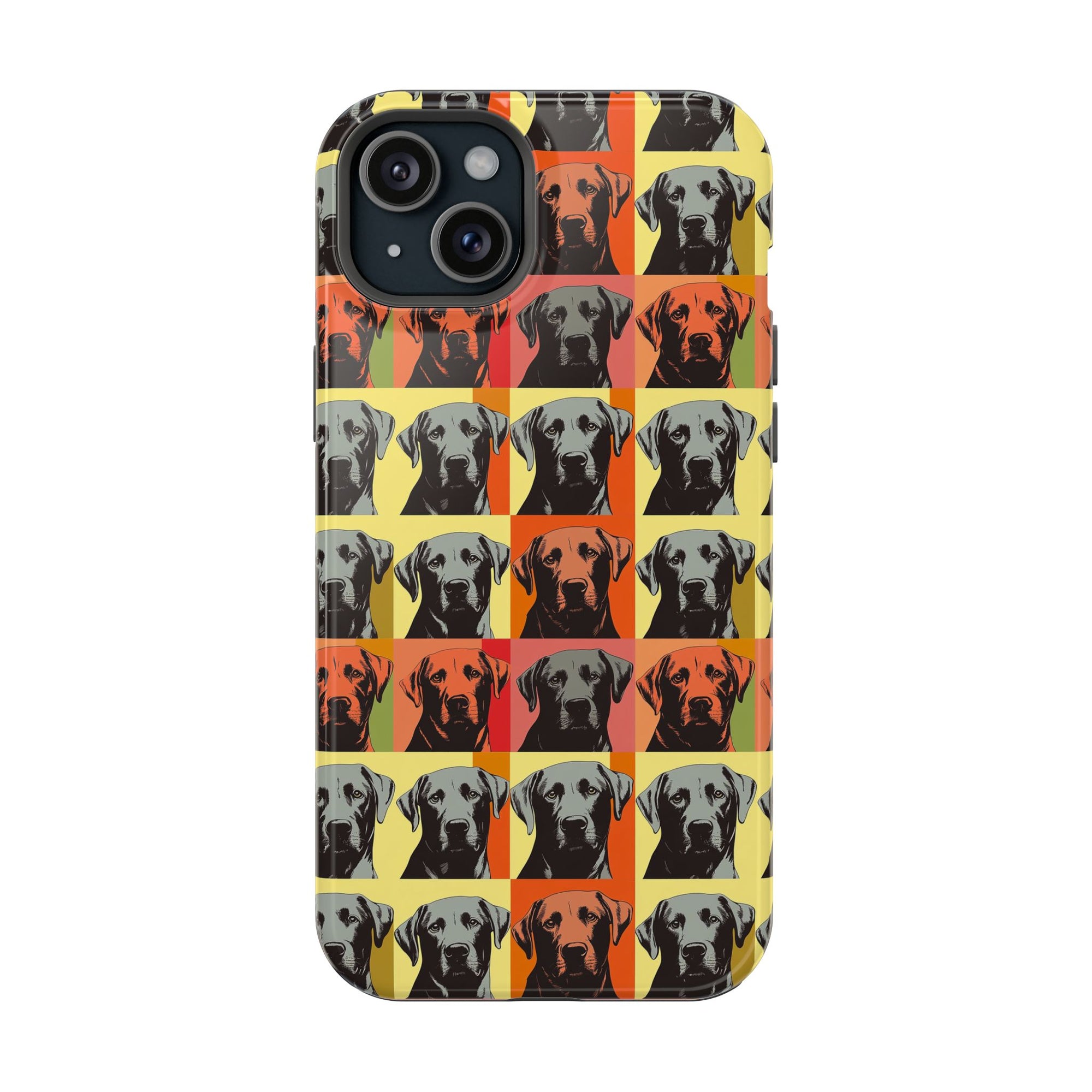 Whimsical Warhol Labrador Magnetic Tough Cases