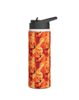 Golden Glamour Paws Stainless Steel Water Bottle