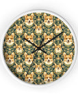 Corgi Charmz Wall Clock