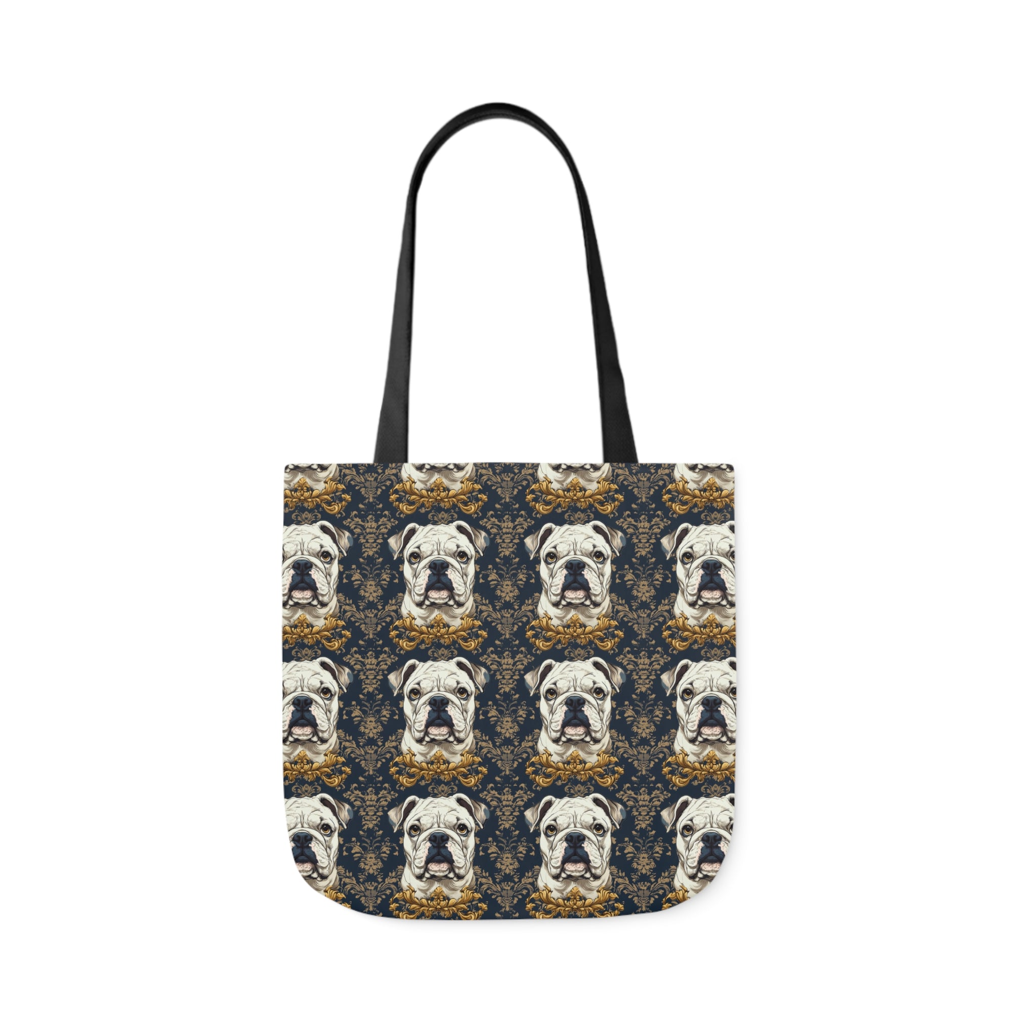 Wildwood Wanderlust Bulldog Canvas Tote Bag