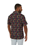 Chic Canine Checkmate - Frenchie Edition Men's Hawaiian Camp Shirt