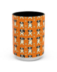 Boxer Blissful Chic Canine Accent Coffee Mug