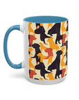 Modern Charm Labrador Chic Accent Coffee Mug