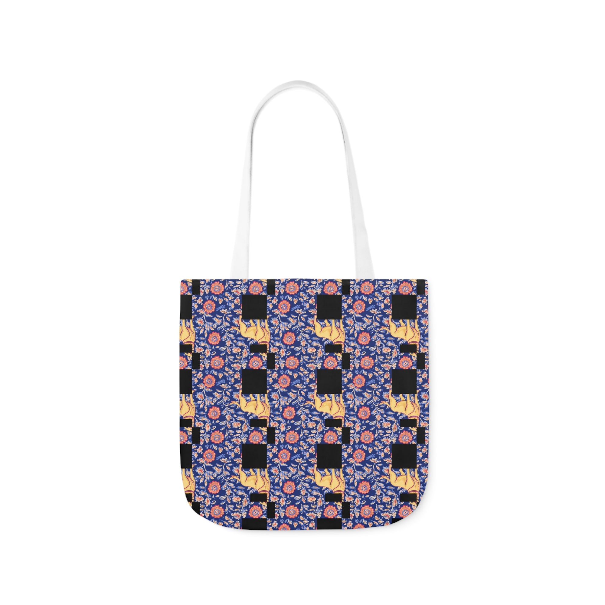 Bloomtastic Lab Petal Parade Canvas Tote Bag