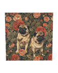 Blooming Pug Paradise Note Cube