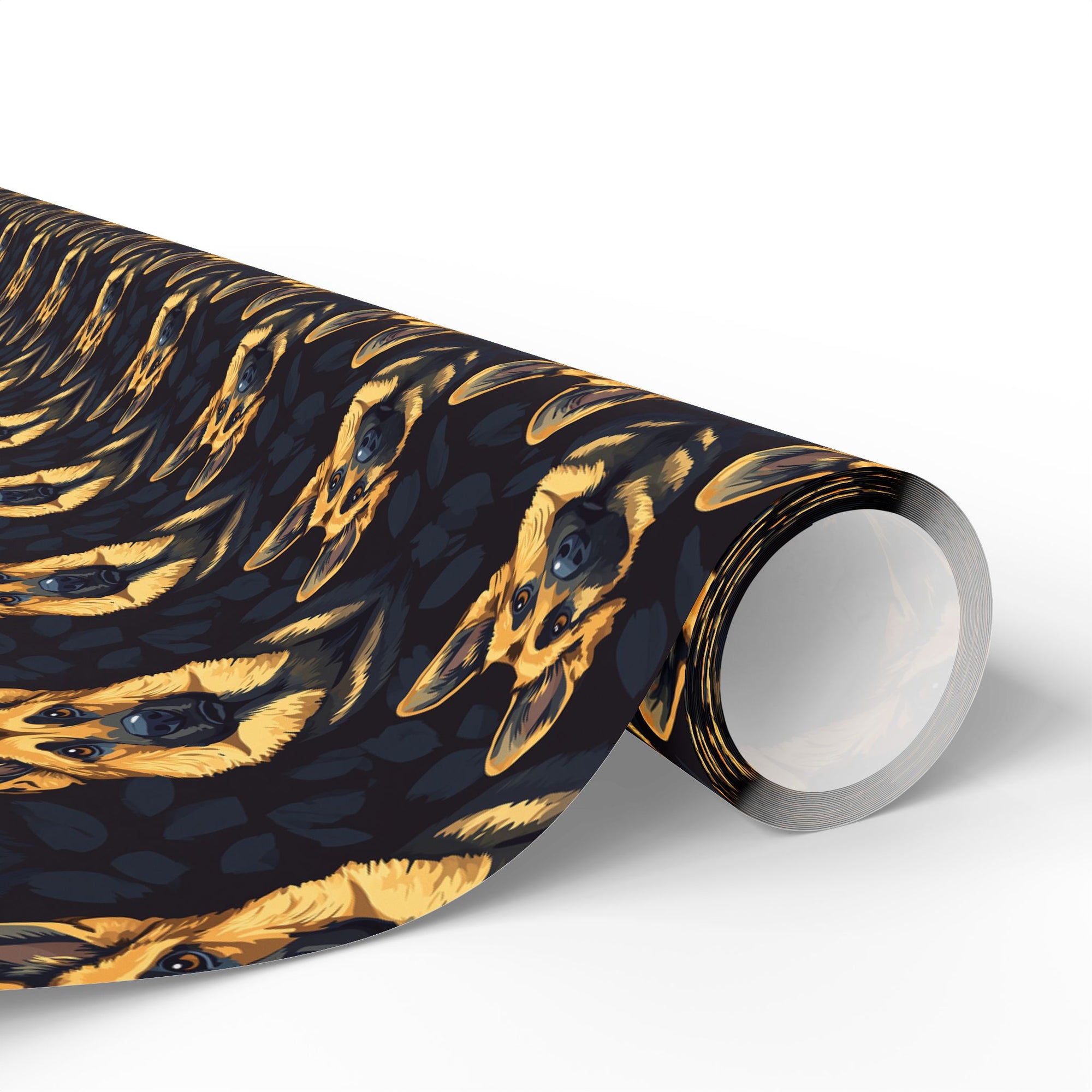 Majestic Hound Couture: German Shepherd LuxeBlend Wrapping Paper