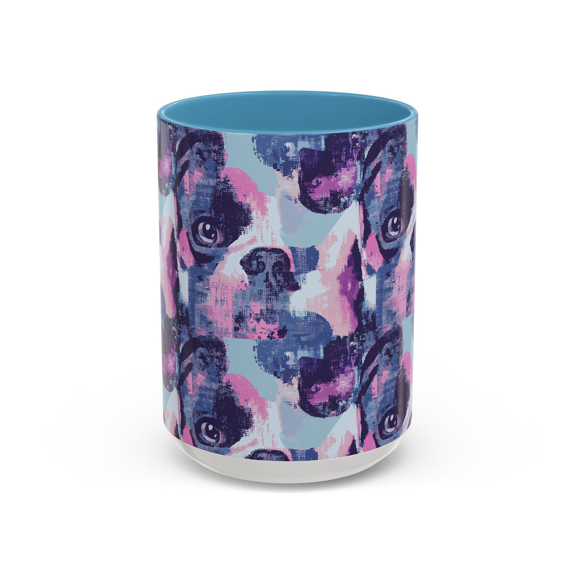 Funky Geometric Boxerista Accent Coffee Mug