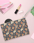 Blooming Bulldog Beauty Clutch Bag