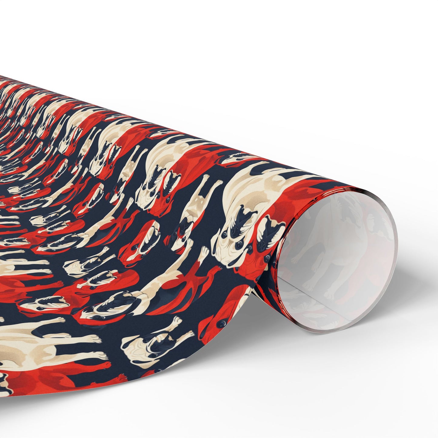 Bulldoggy Bliss Chomper Wrapping Paper