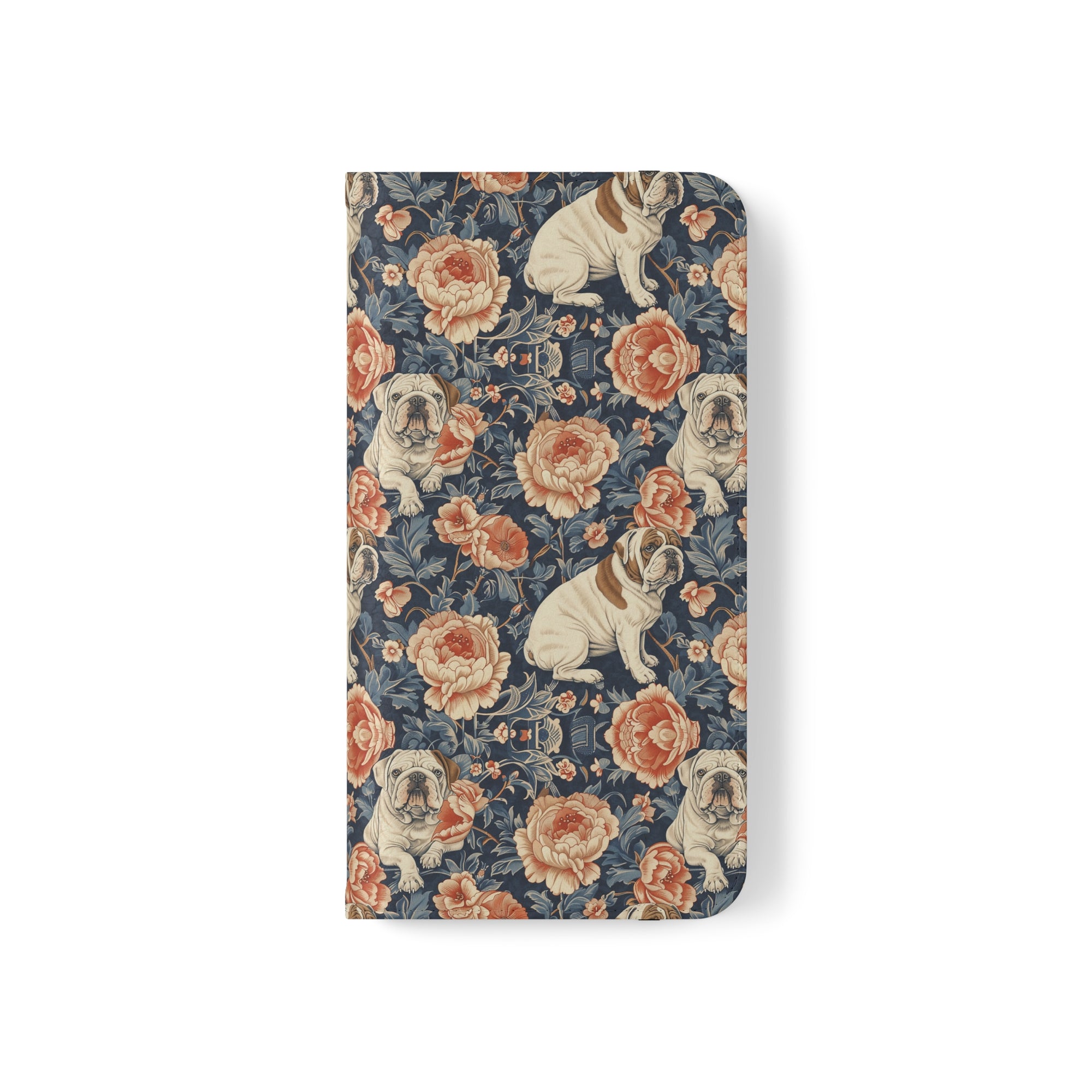 Blooming Bulldog Beauty Flip Cases