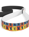 Frenchie Pop Art Pawfection Grid Leash