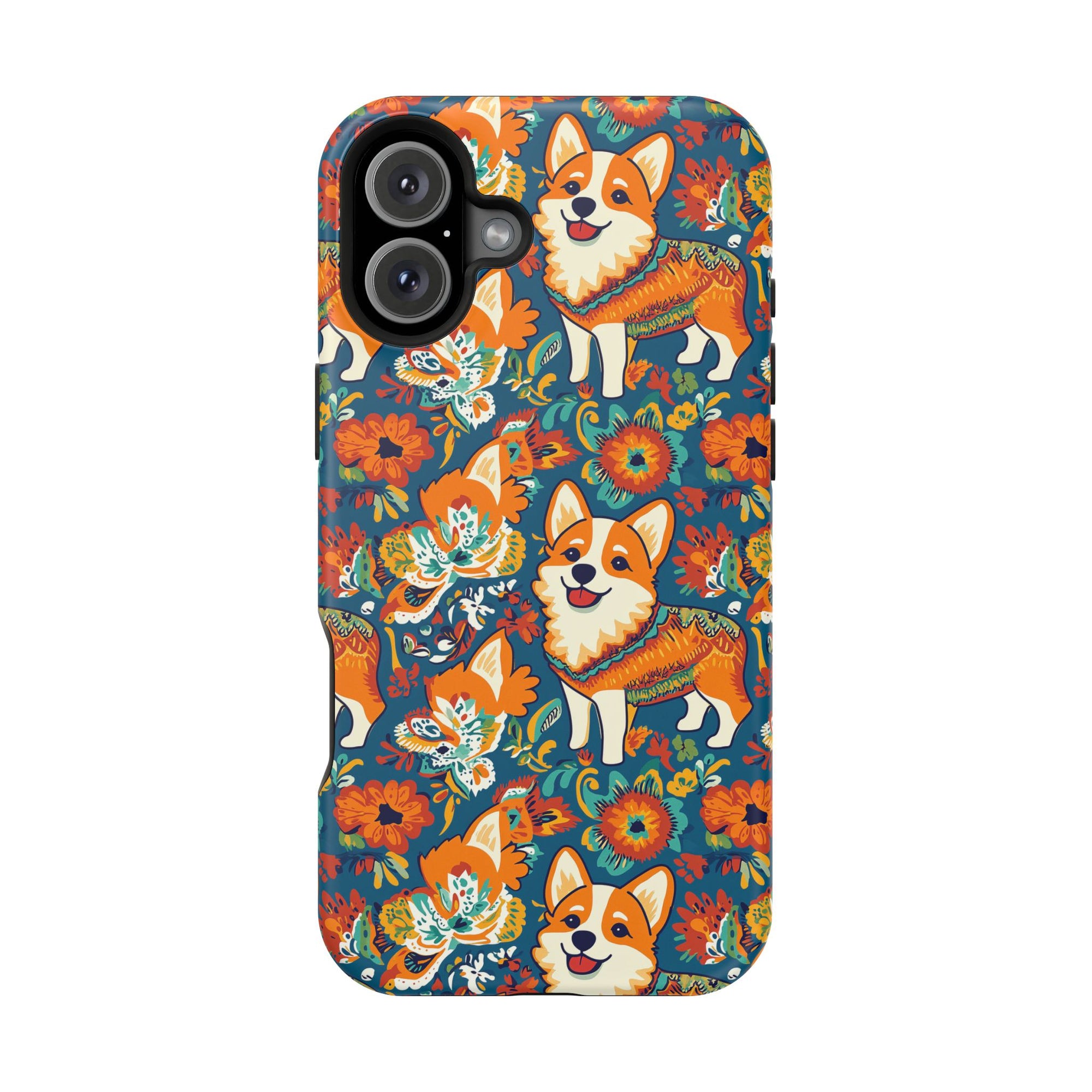 Corgi Carnival Couture Magnetic Tough Cases