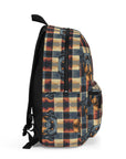 Pawsome Rottweiler Royalty Plaid Backpack