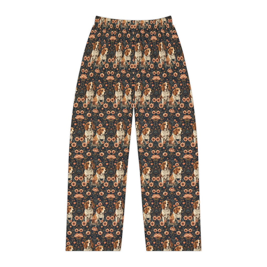 Beagle Blossom Bonanza Women's Pajama Pants