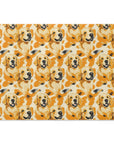 Golden Glitz 'n Glamour Woofwear Cutting Board