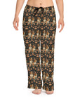 Beagle Blossom Bonanza Women's Pajama Pants