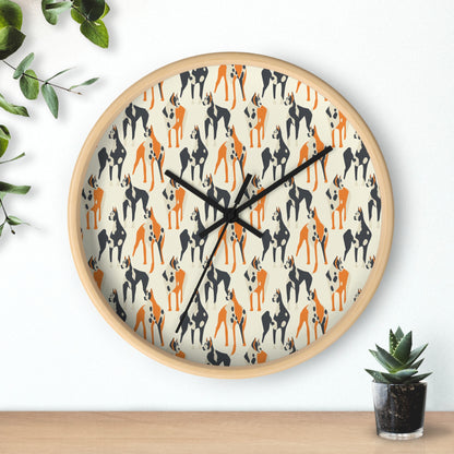 Dashing Dane Divinity Wall Clock