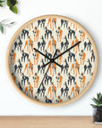 Dashing Dane Divinity Wall Clock