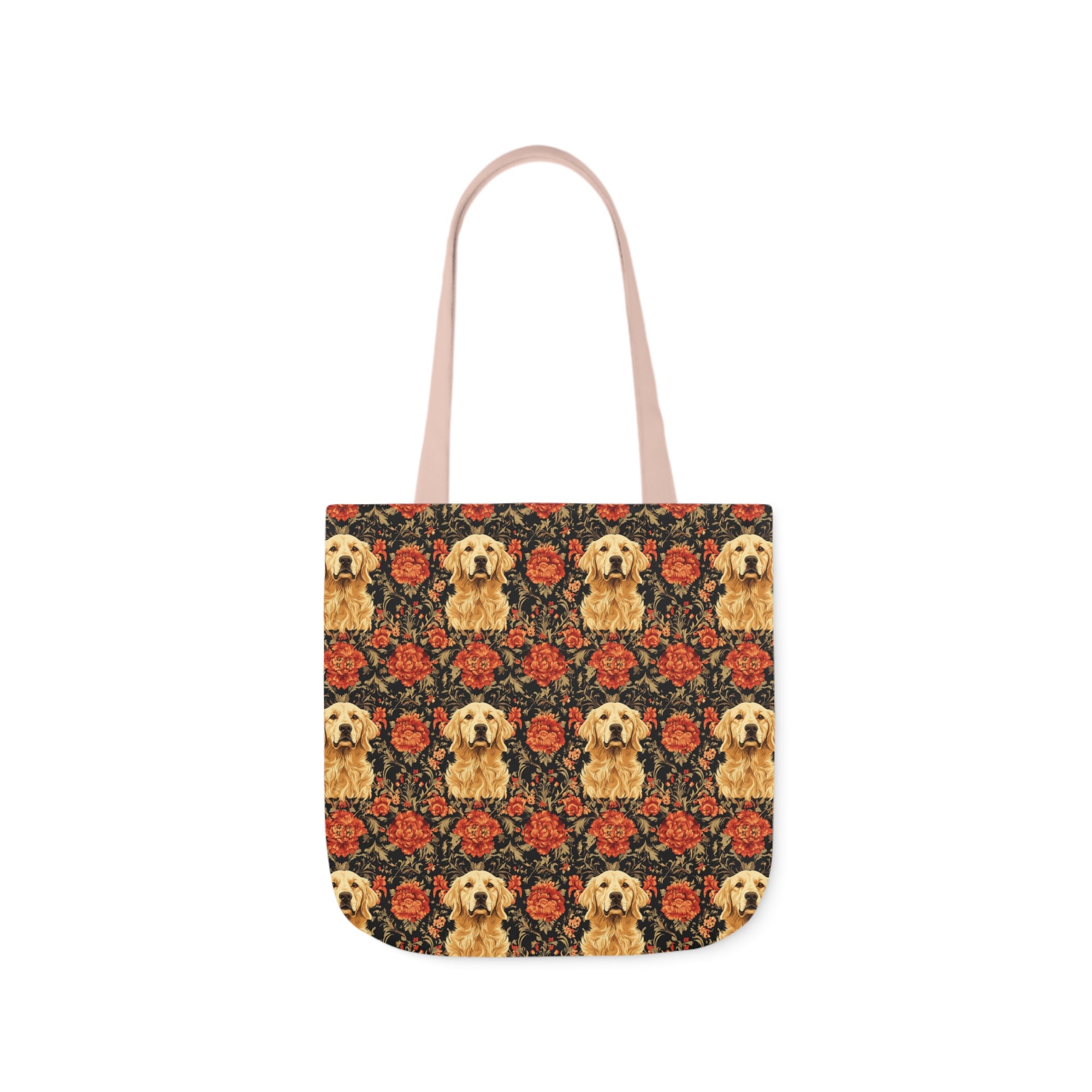 Golden Pawsatronic Tapestry Canvas Tote Bag