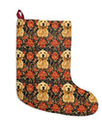 Golden Pawsatronic Tapestry Christmas Stockings