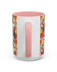 Bloom Pup Frenchietastic Splatter Accent Coffee Mug