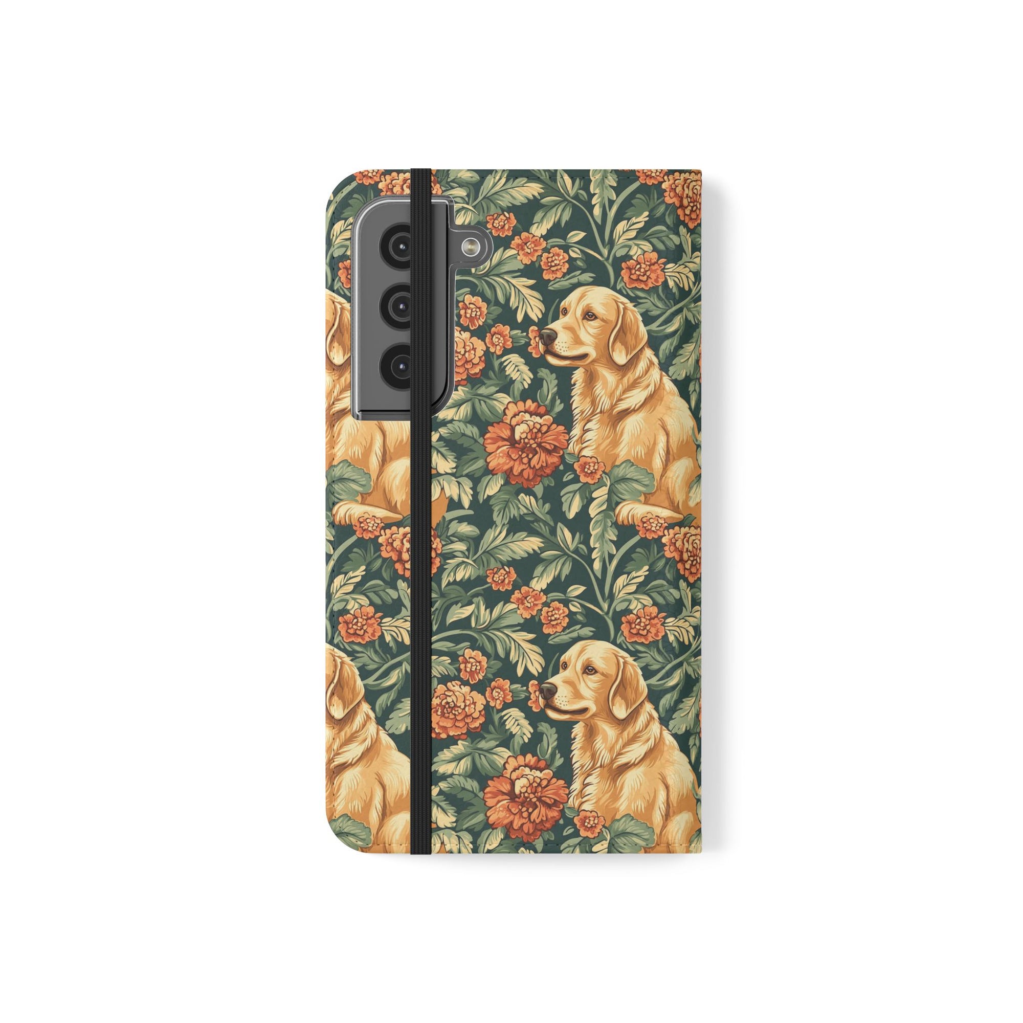 Blooming Goldie Glam Flip Cases