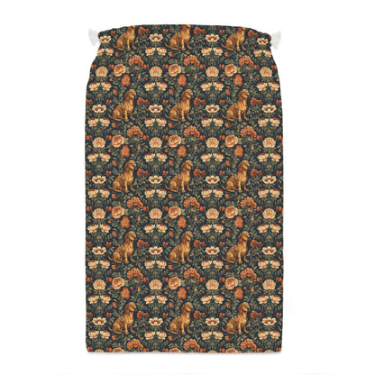 Dazzling Dachsund Blossoms & Foliage Sack