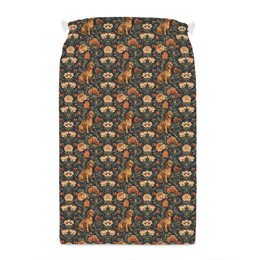 Dazzling Dachsund Blossoms & Foliage Sack