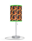 Rottweiler Chic Pawsitivity Lamp on a Stand